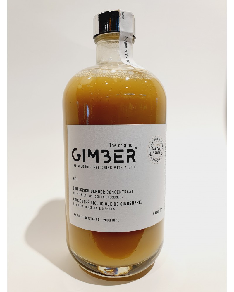 GIMBER gingembre bio 500 ml  LA Boisson sans alcool 100